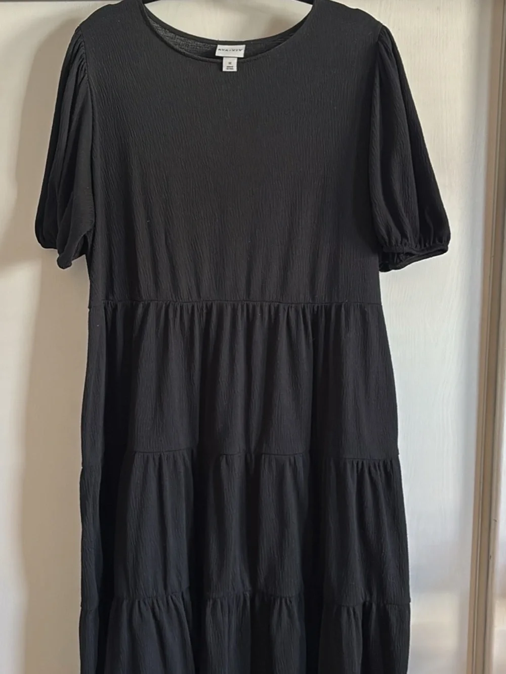 Ava & Viv Black Knit Top - Picture 1 of 3